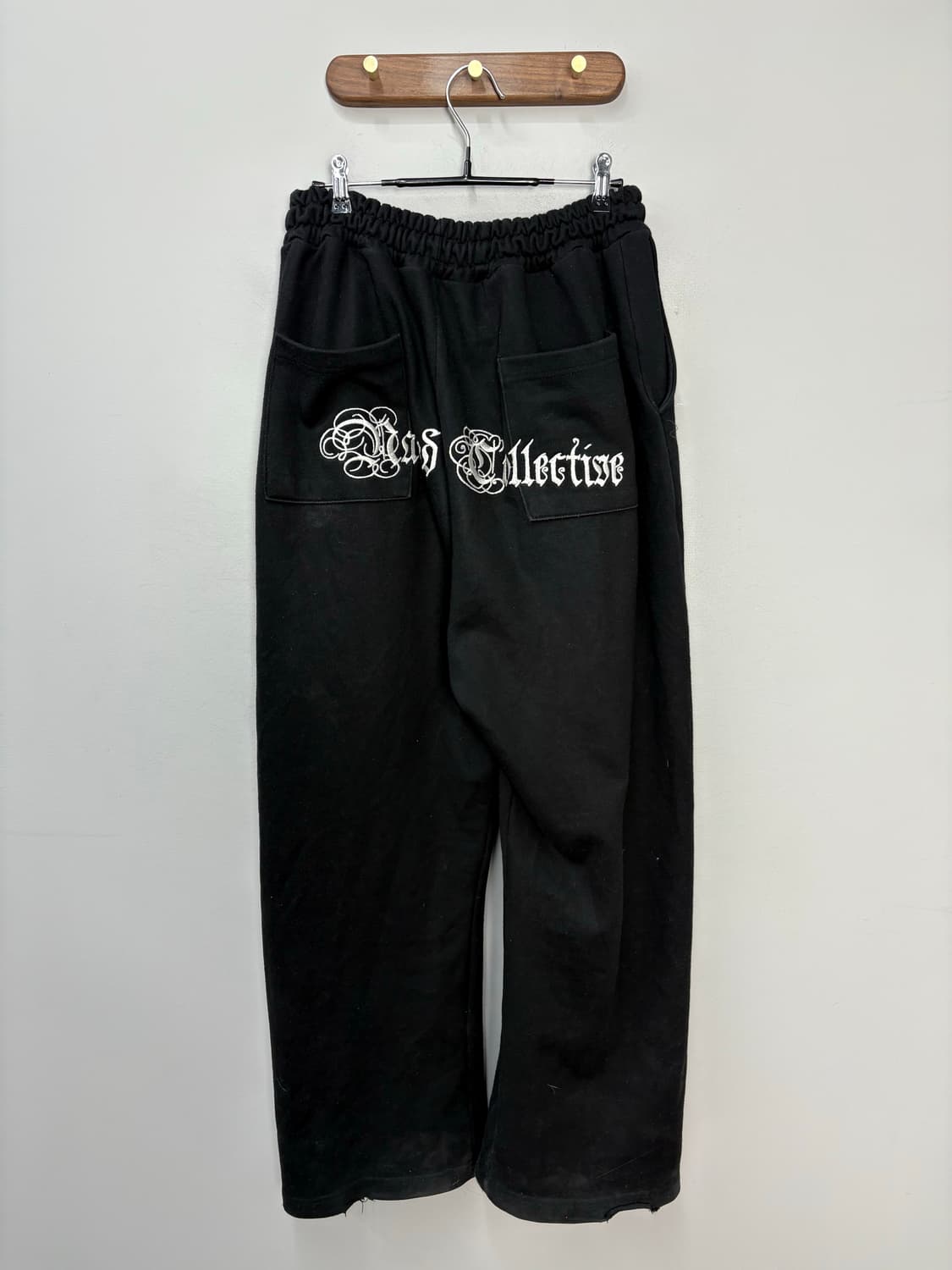 빈티지 레터링 자수 양기모 스웻팬츠 A3477 상품이미지4