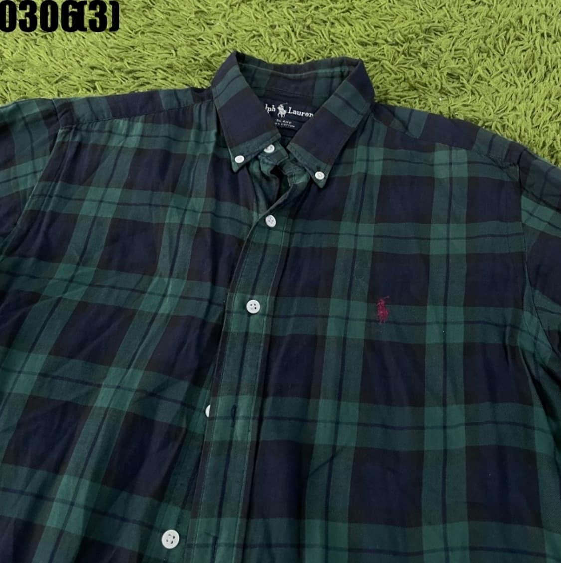 랄프로렌 체크 긴팔 셔츠 상품이미지2