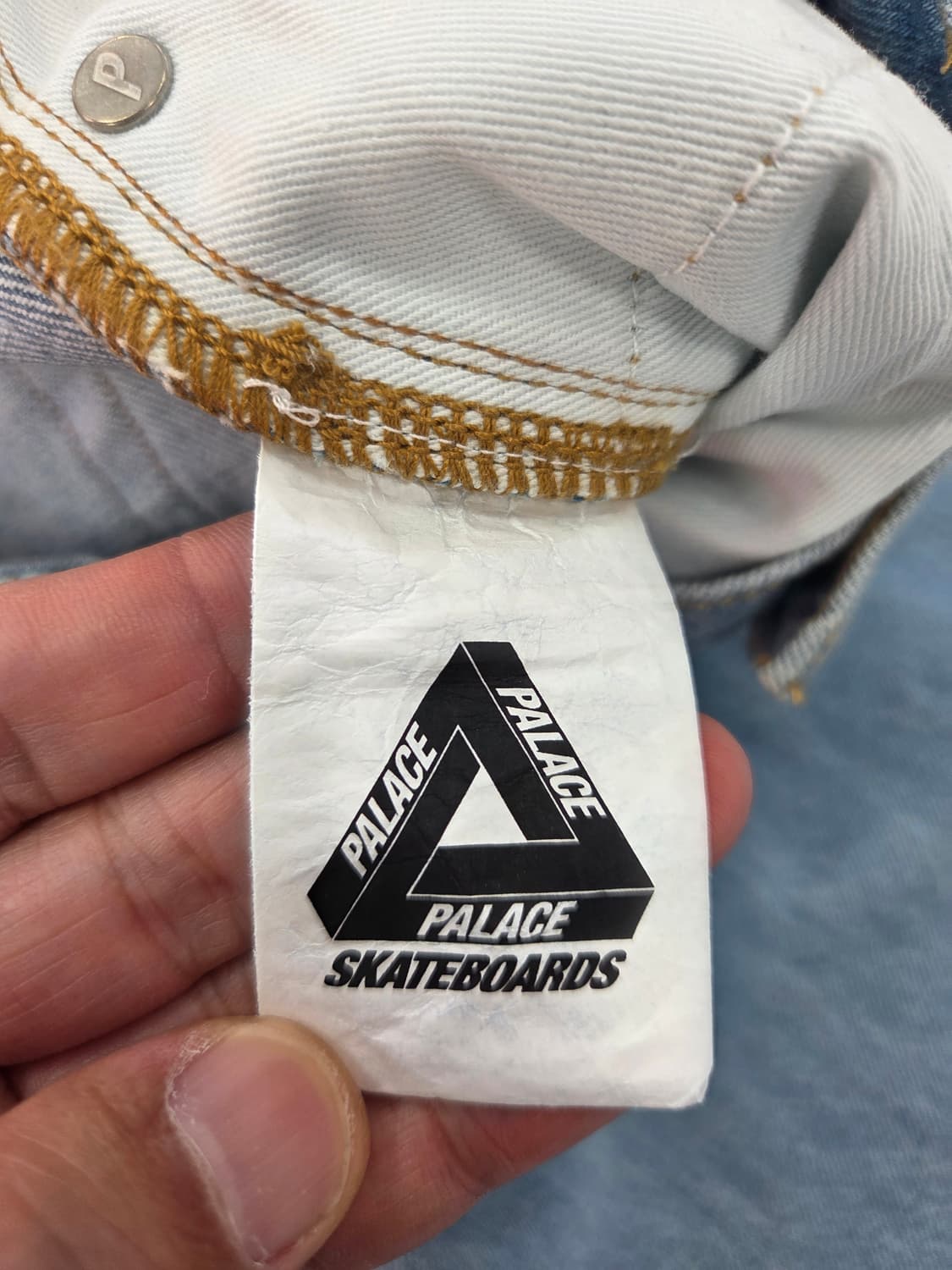 34 2023 팔라스 배기 진 스톤워시 데님 청바지 상품이미지8