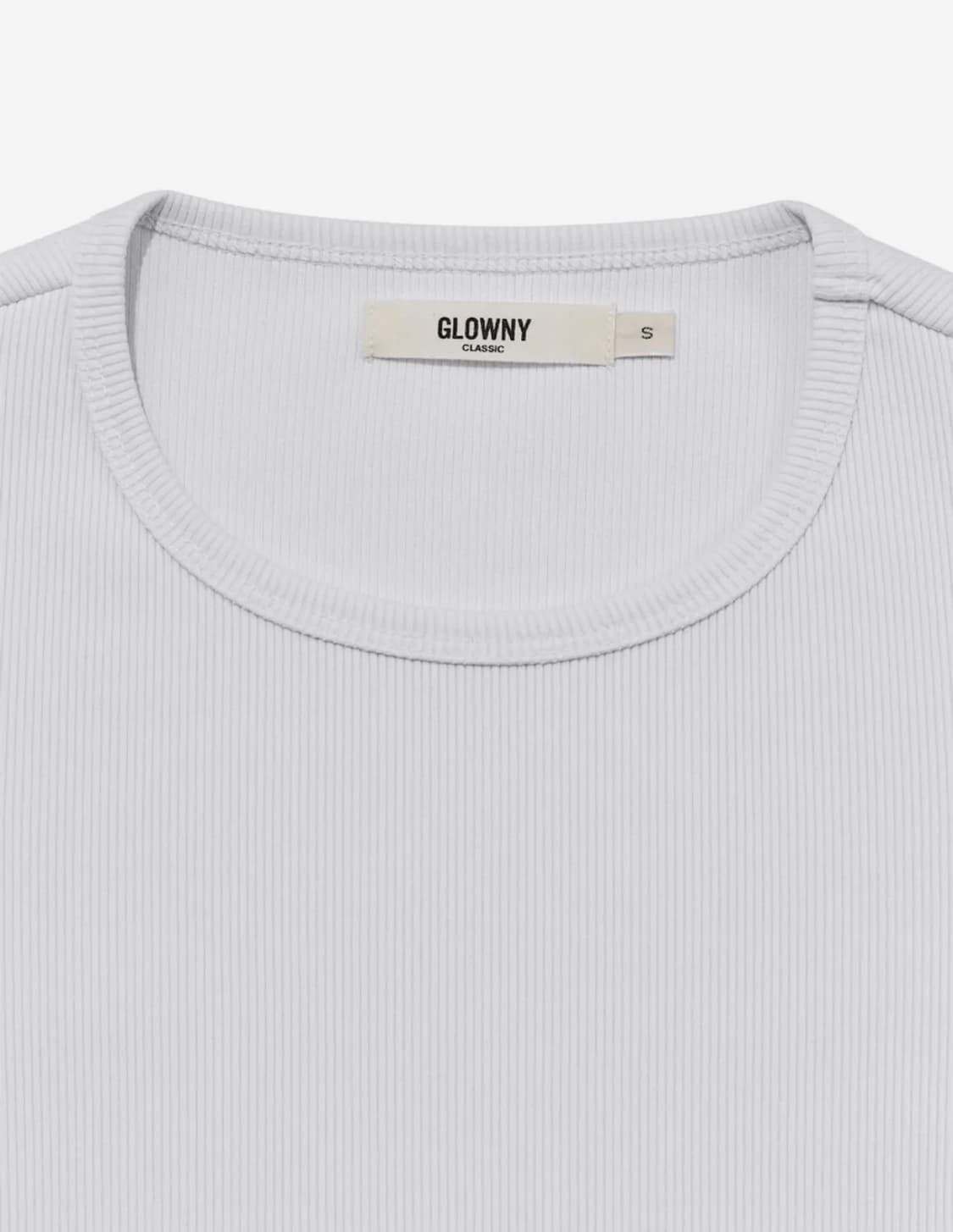  글로니 CLASSIC RIB CREW NECK LONG SLEEVE  상품이미지4