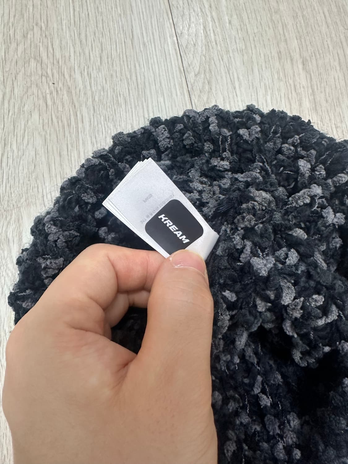 슈프림 쉐닐 비니 블랙 상품이미지4