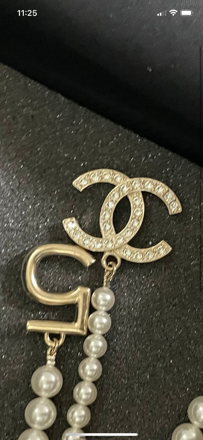 샤넬진주목걸이 새상품 상품이미지3