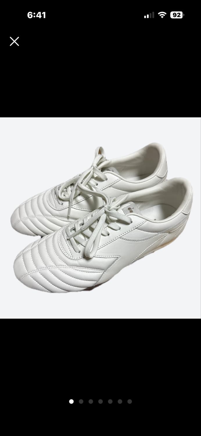 디아도라 피오레 아이보리 스니커즈 새상품 상품이미지3