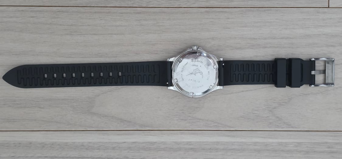 카시오 (CASIO) 마린 트리플 캘린더 문페이스 다이버 새치시계 상품이미지10