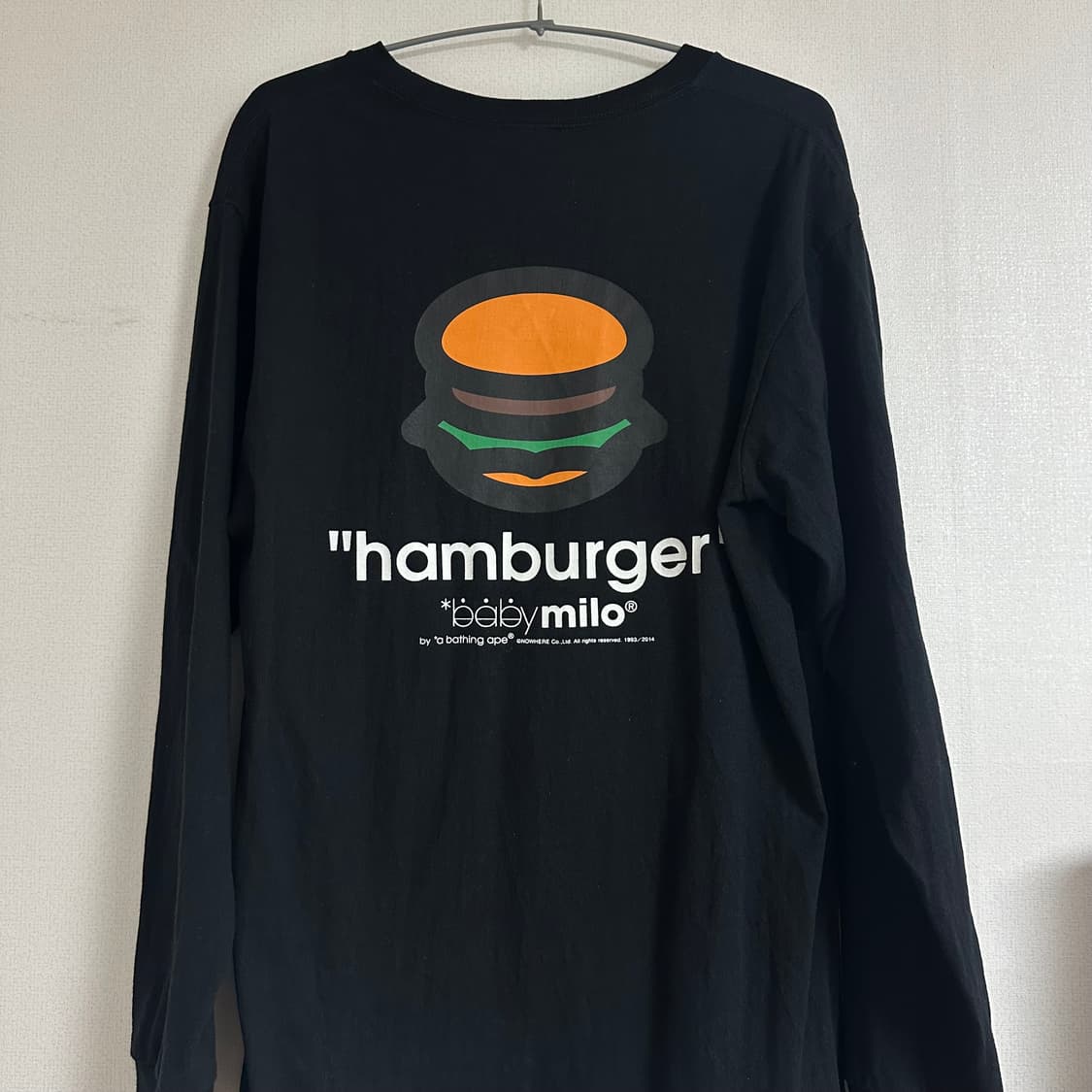 [Bape] 베이프 베이비 마일로 햄버거 롱슬리브 상품이미지3