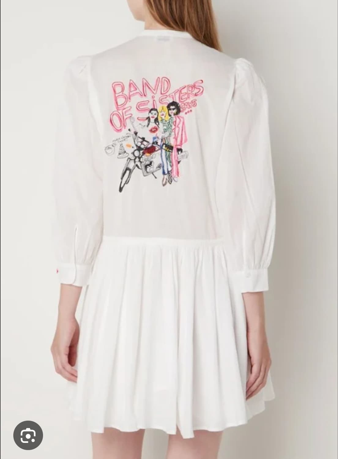 쟈딕앤볼테르 프린팅 코튼 원피스 M사이즈 상품이미지1