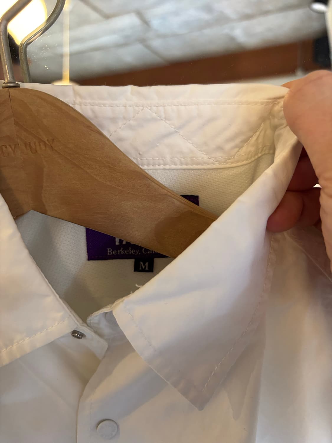 노스페이스 퍼플라벨 화이트 셔츠 상품이미지6