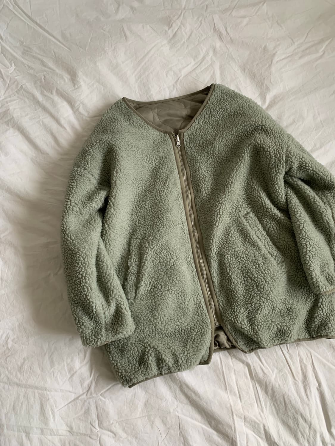 피스타치오 리버시블 점퍼 상품이미지2