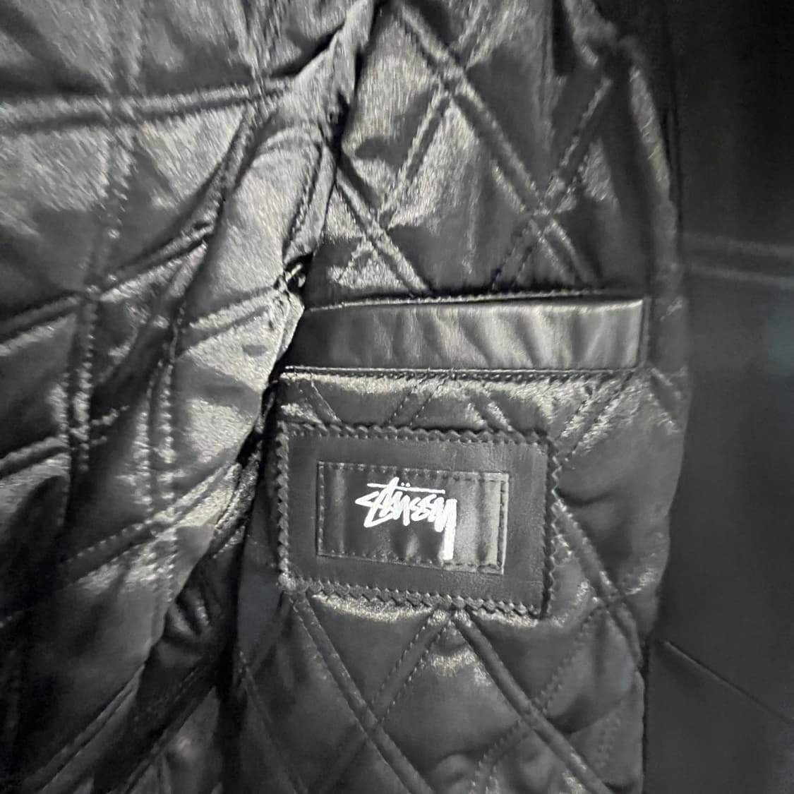 스투시 레더 빙 XL 가죽 자켓  상품이미지6
