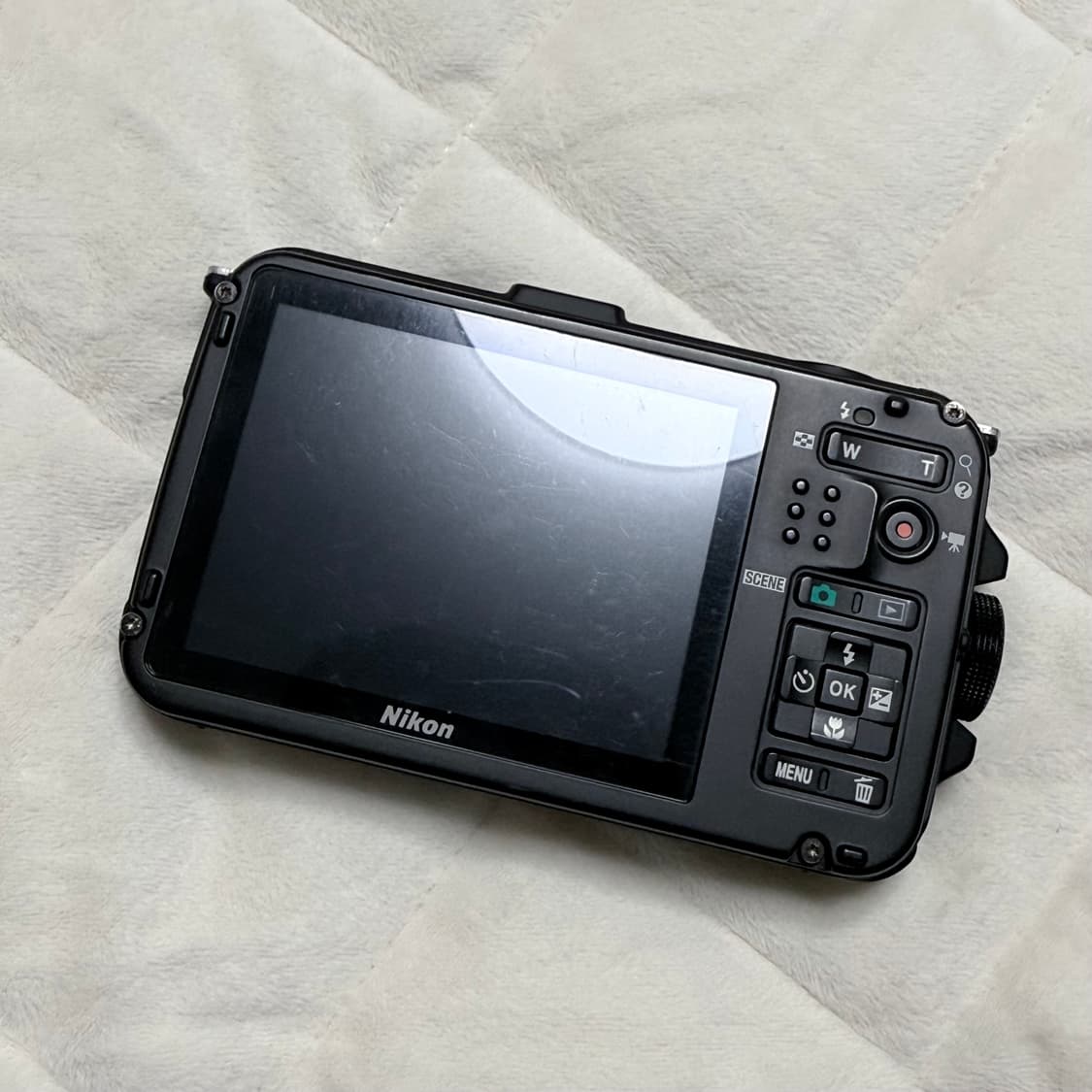 니콘 쿨픽스 aw100 오렌지 빈티지 디카 상품이미지4