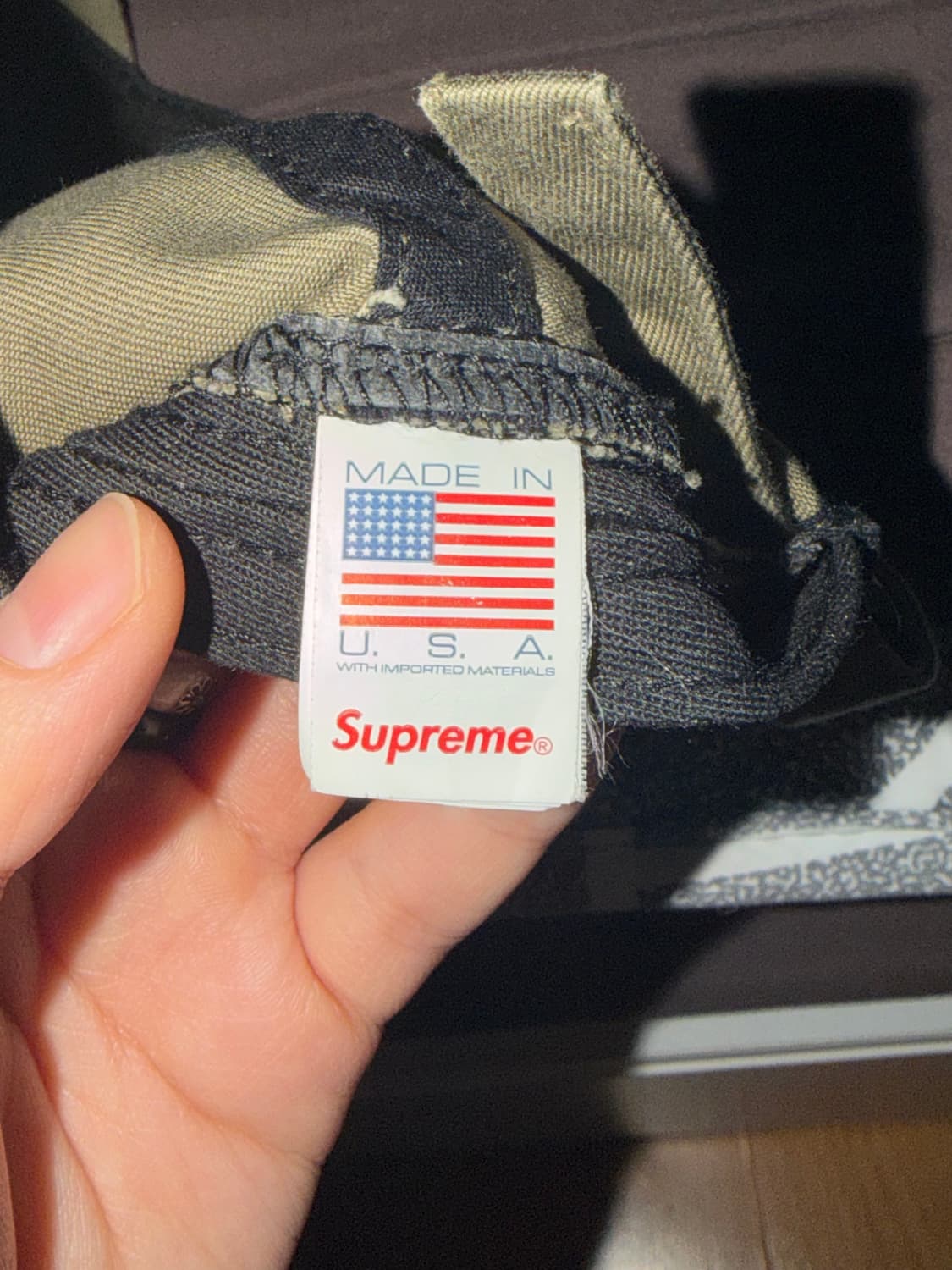 슈프림 뉴욕 아크 6-패널 올리브 24ss 상품이미지3