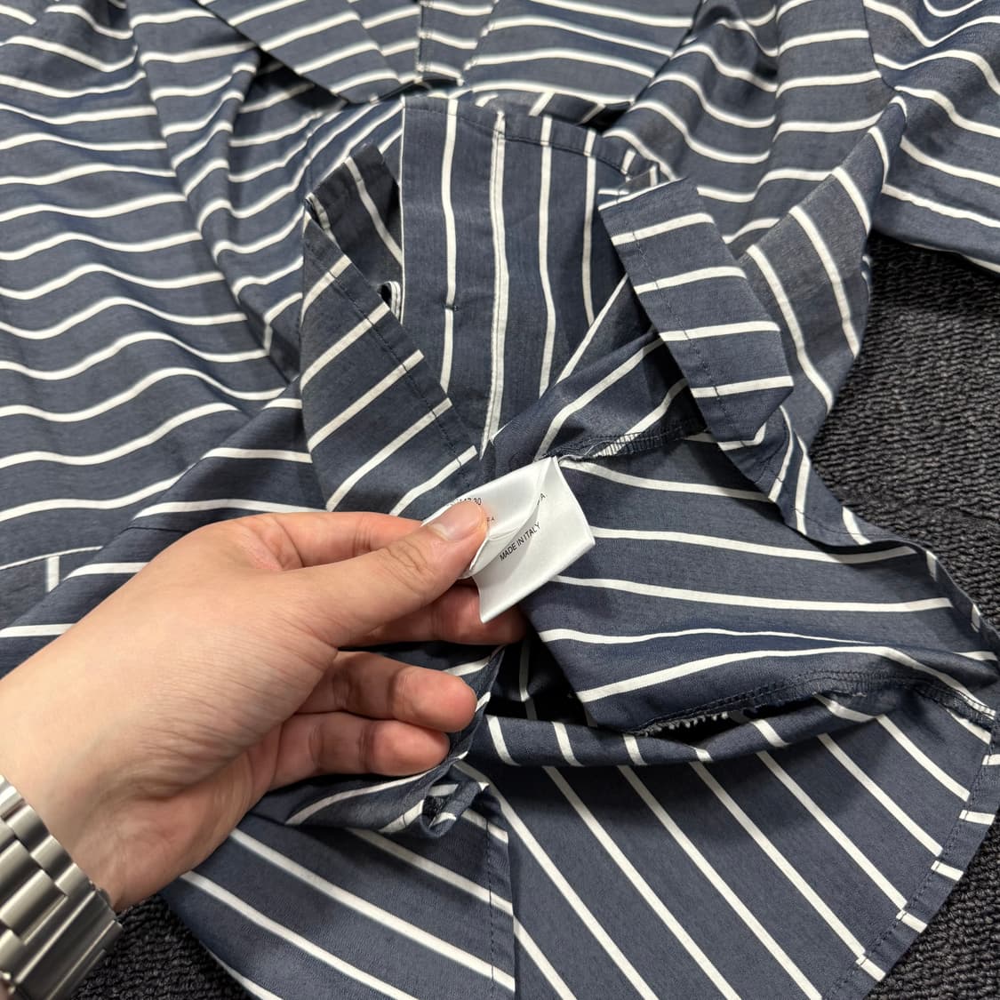 비비안웨스트우드 디테일 스트라이프 셔츠 상품이미지10