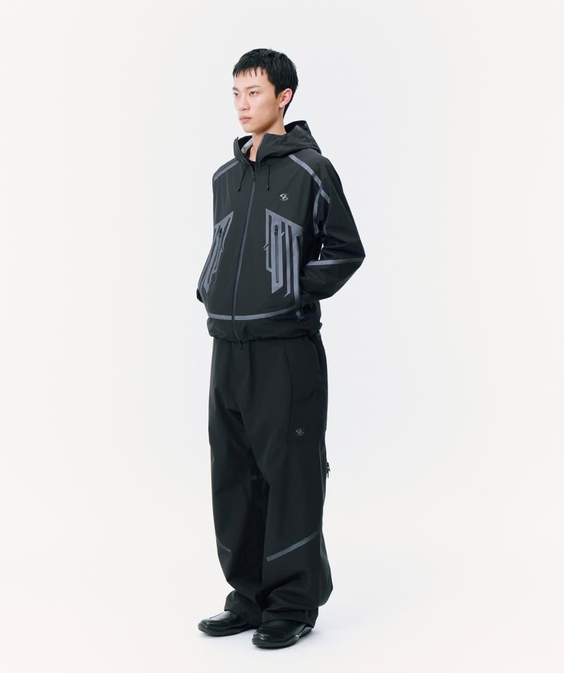 산산기어 Sansan Gear 3L Taped Pants Black 상품이미지2