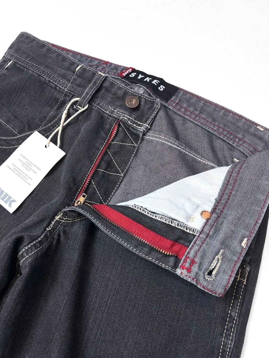 리바이스 SYKES 세미 와이드 데님 팬츠 PN5456 상품이미지3