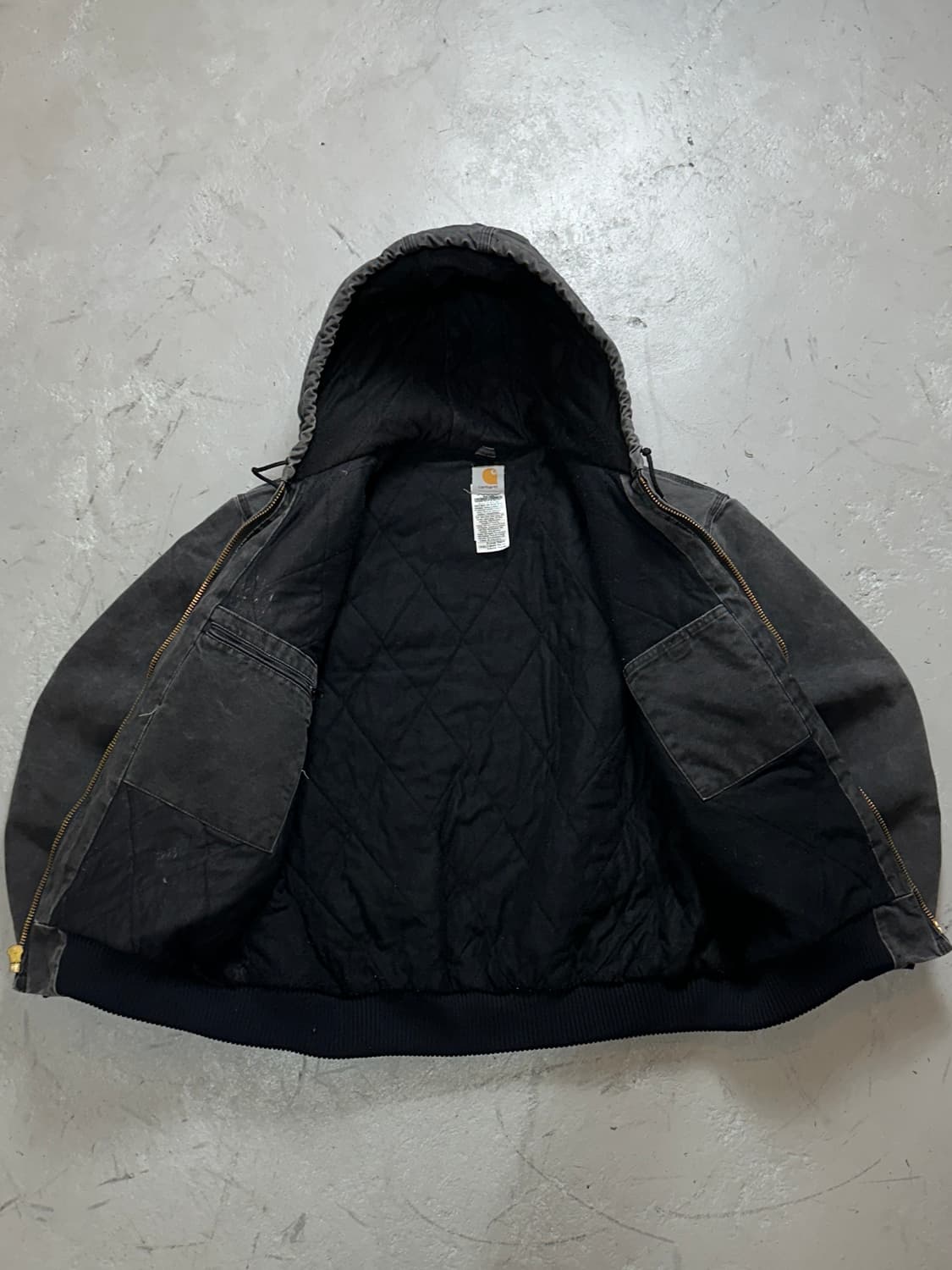 OG 칼하트 J130 액티브 자켓 칼하트 BLK 아이유 상품이미지7