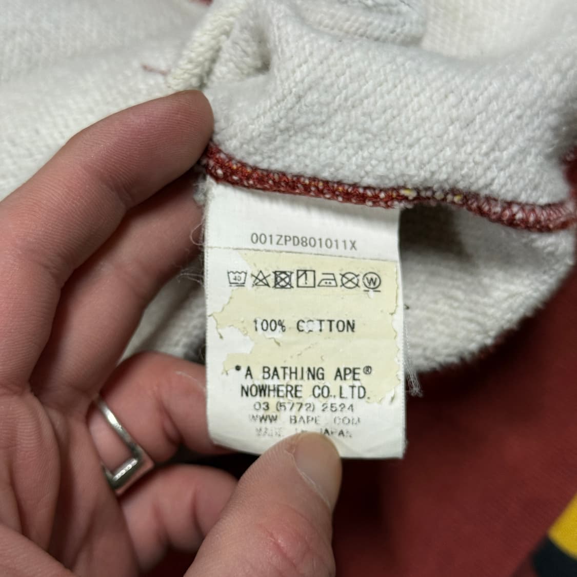 정품 베이프 얼티메이트 1st 카모 샤크 풀 집업 후디 오렌지 상품이미지8