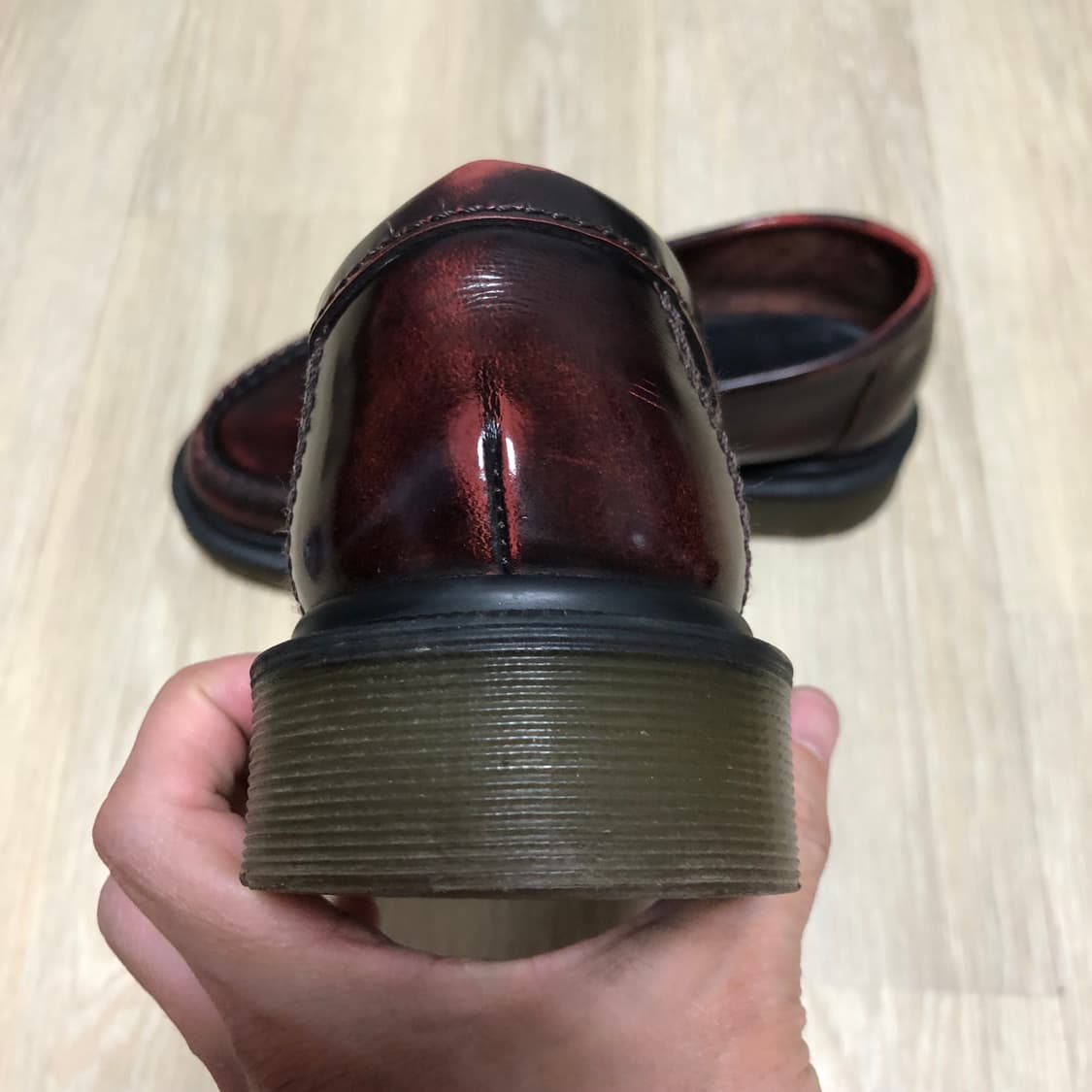 (230) 닥터마틴 Dr.martens 아드리안 태슬 로퍼 버건디 상품이미지5