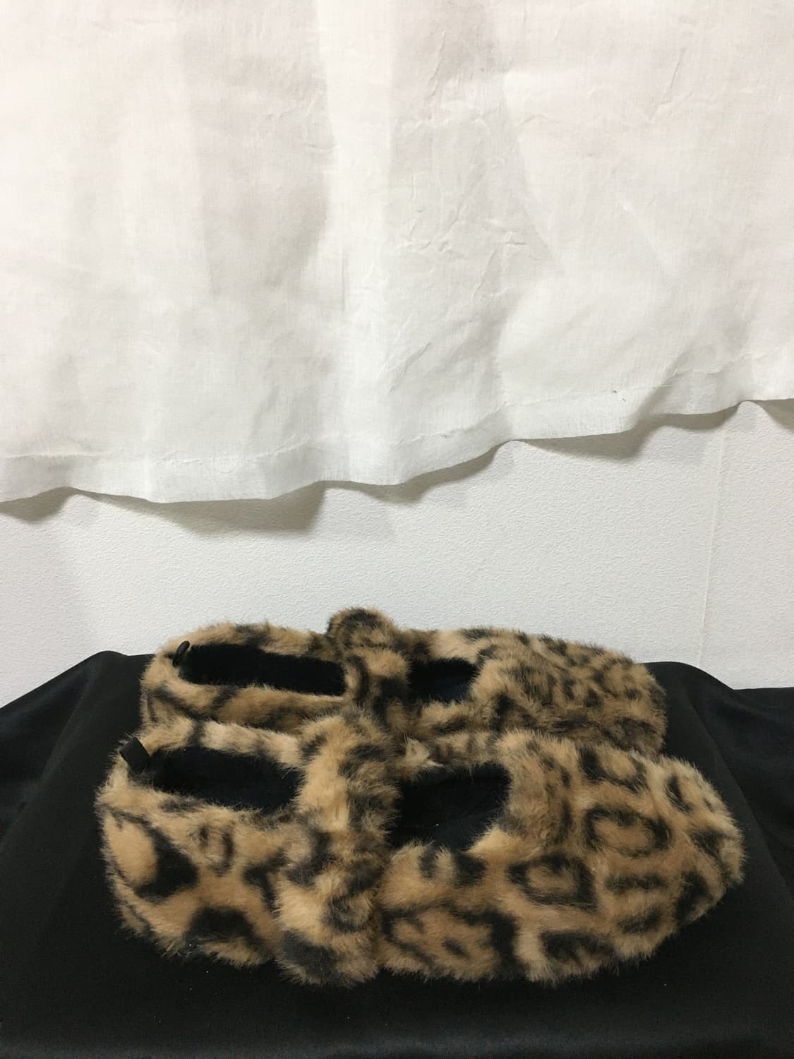 H&M 레오파드 호피 퍼 메리제인 플랫슈즈 상품이미지2