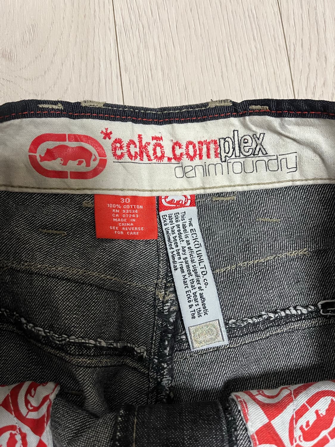 Ecko unltd 에코 언리미티드 와이드 카펜터 데님 30 상품이미지3