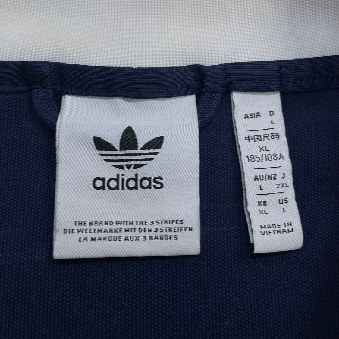 아디다스 클래식 베켄바우어 트랙탑 져지 네이비 상품이미지3