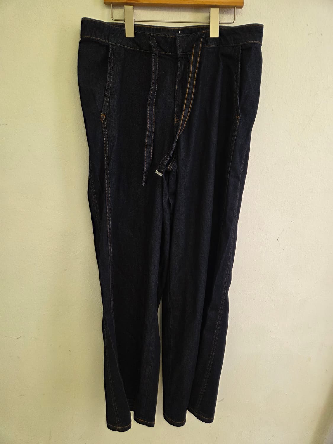ZARA 데님 팬츠 L 통바지  와이드 상품이미지1
