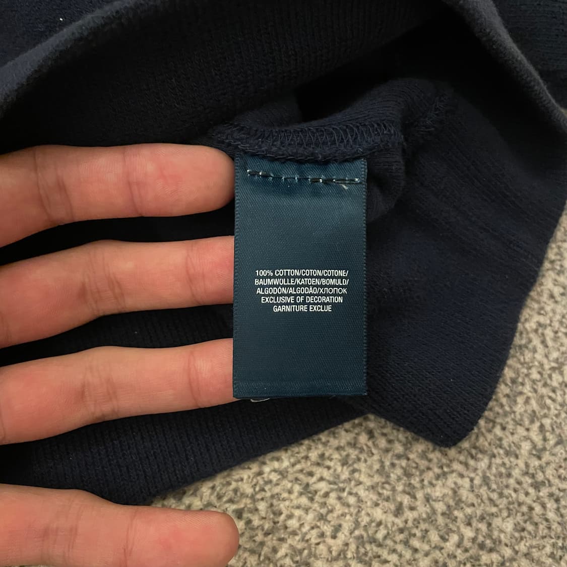 폴로 빅포니 니트 후드티 상품이미지4