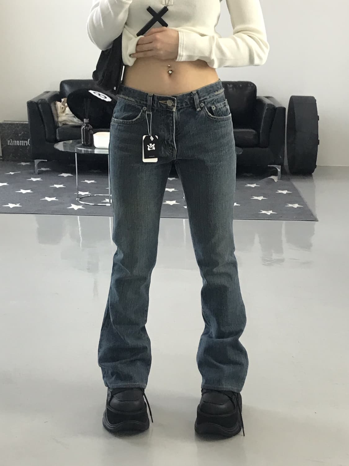 Edwin Denim Bootcut Jeans 상품이미지1