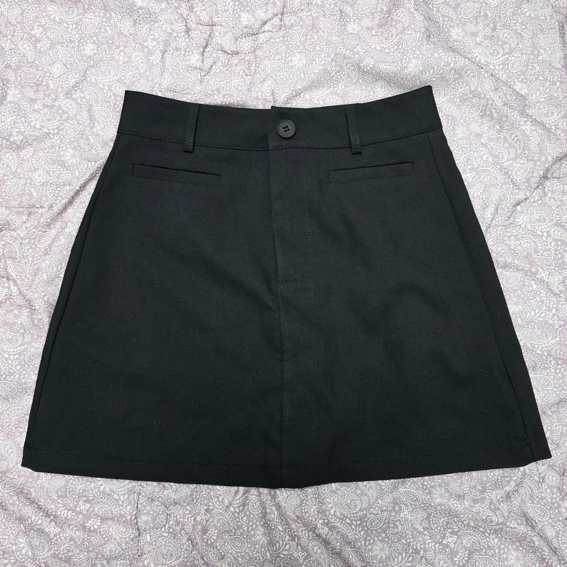 기본 블랙 미니 스커트 M size 상품이미지1