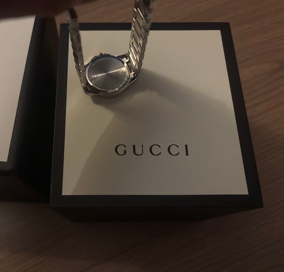 구찌 골드핸즈 스틸 메탈밴드시계 126.5  28mm 여성쿼츠시계 상품이미지7