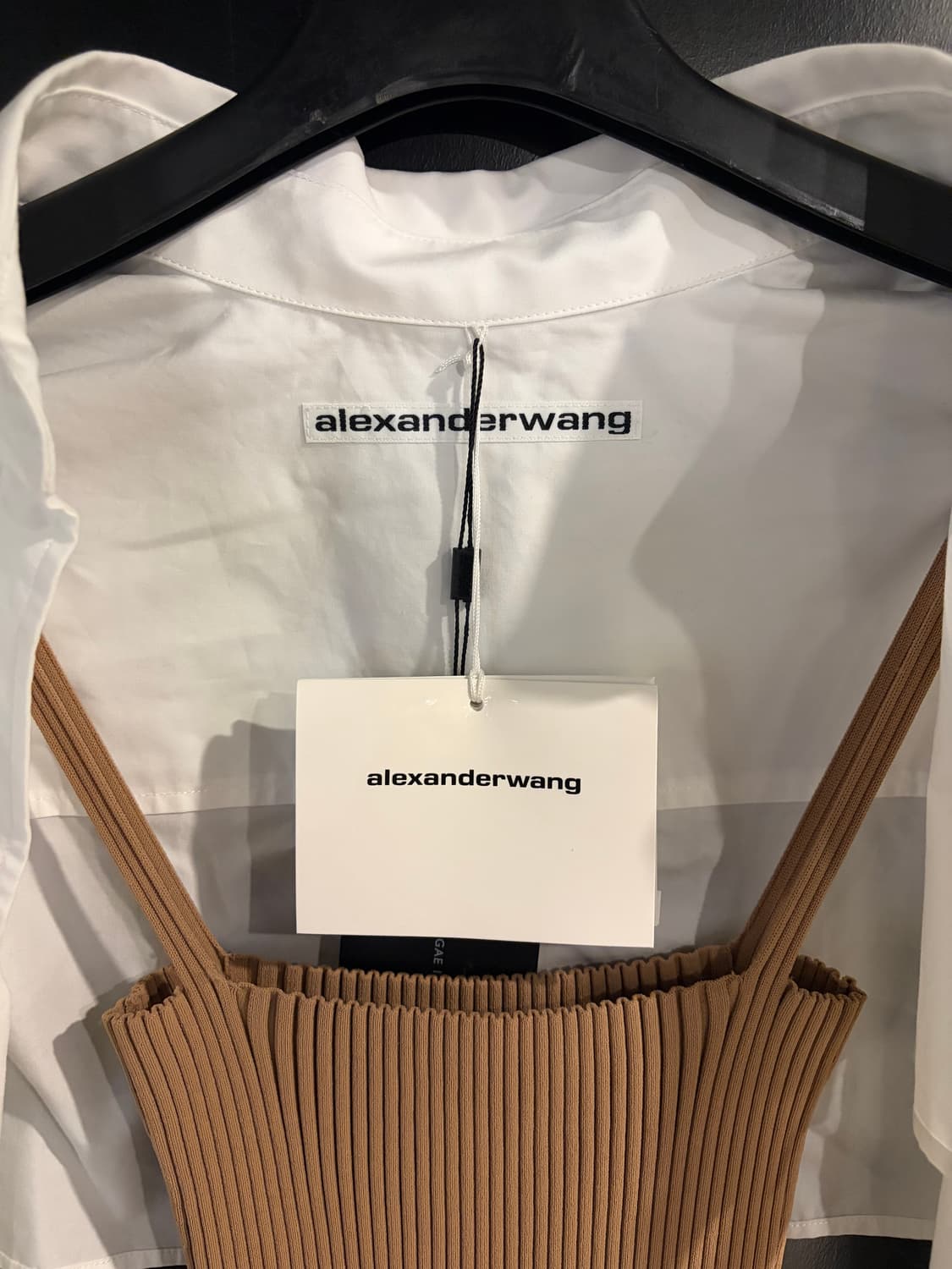 알렉산더왕 에이비 레이어드 셔츠 카미 드레스 상품이미지3