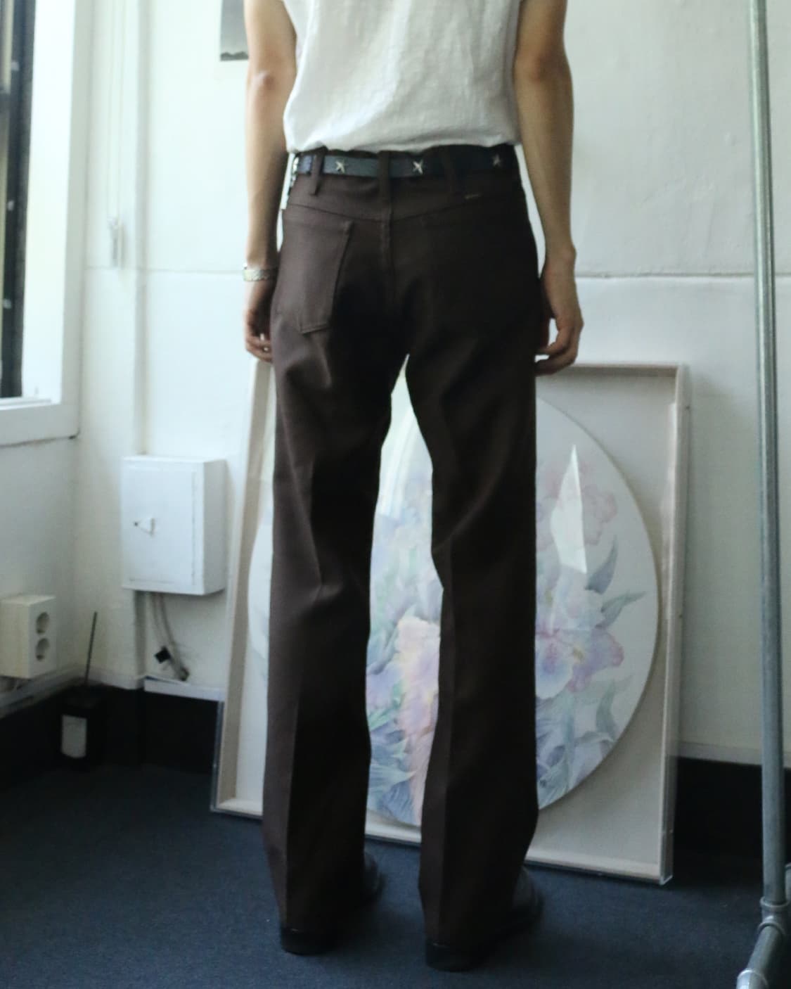 랭글러 브라운 랜처 부츠컷 트라우저  상품이미지2