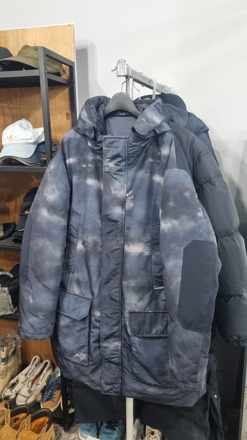 엠포리오 아르마니 타이다이 덕다운 패딩점퍼 105size 컨디션8/10 상품이미지1