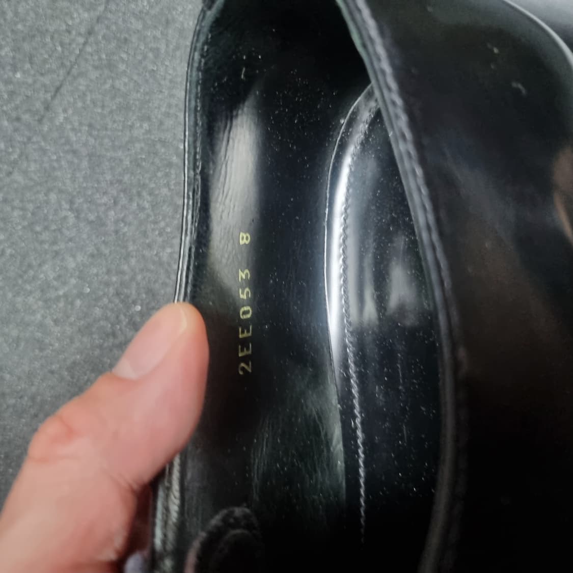 프라다 더비 슈즈 uk8 상품이미지5