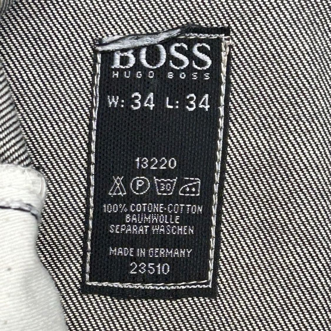 휴고보스 블랙 데님 팬츠 W 34 L 34 상품이미지7