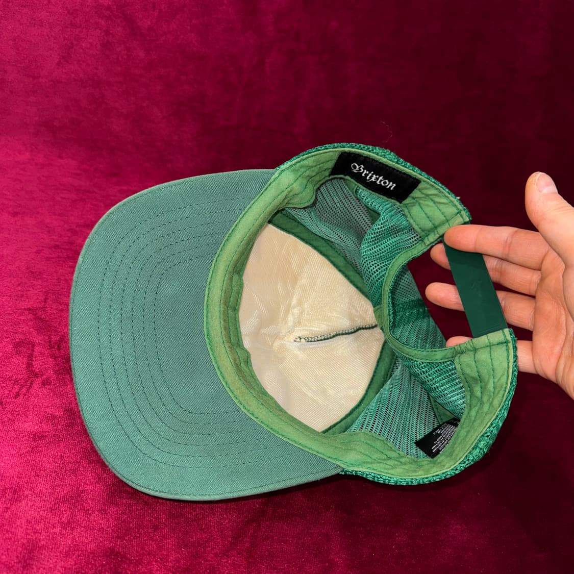 브릭스톤 그린 메쉬 트러커캡 상품이미지4