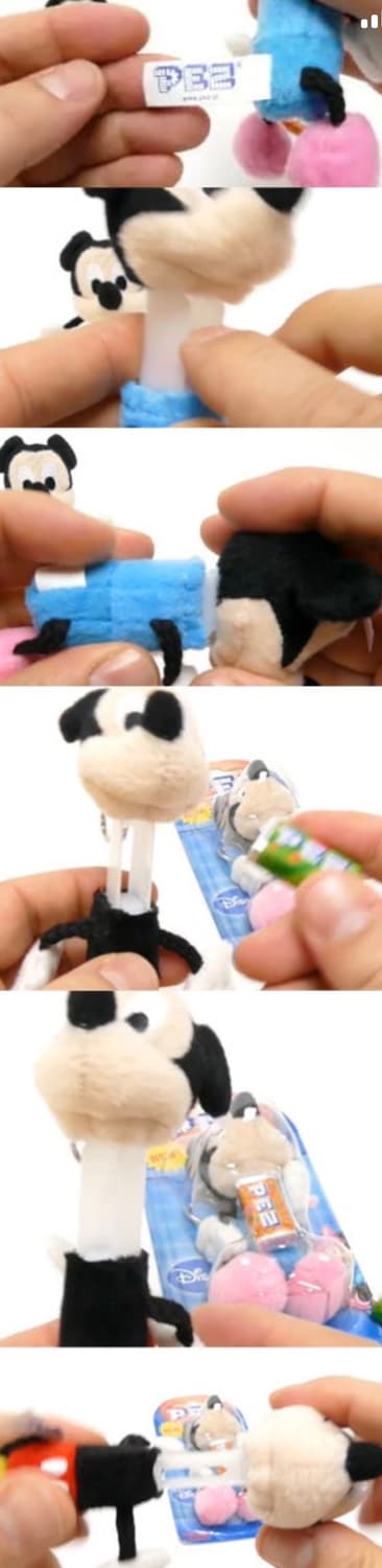 빈티지 미니미우스 인형 페즈 키링 상품이미지3