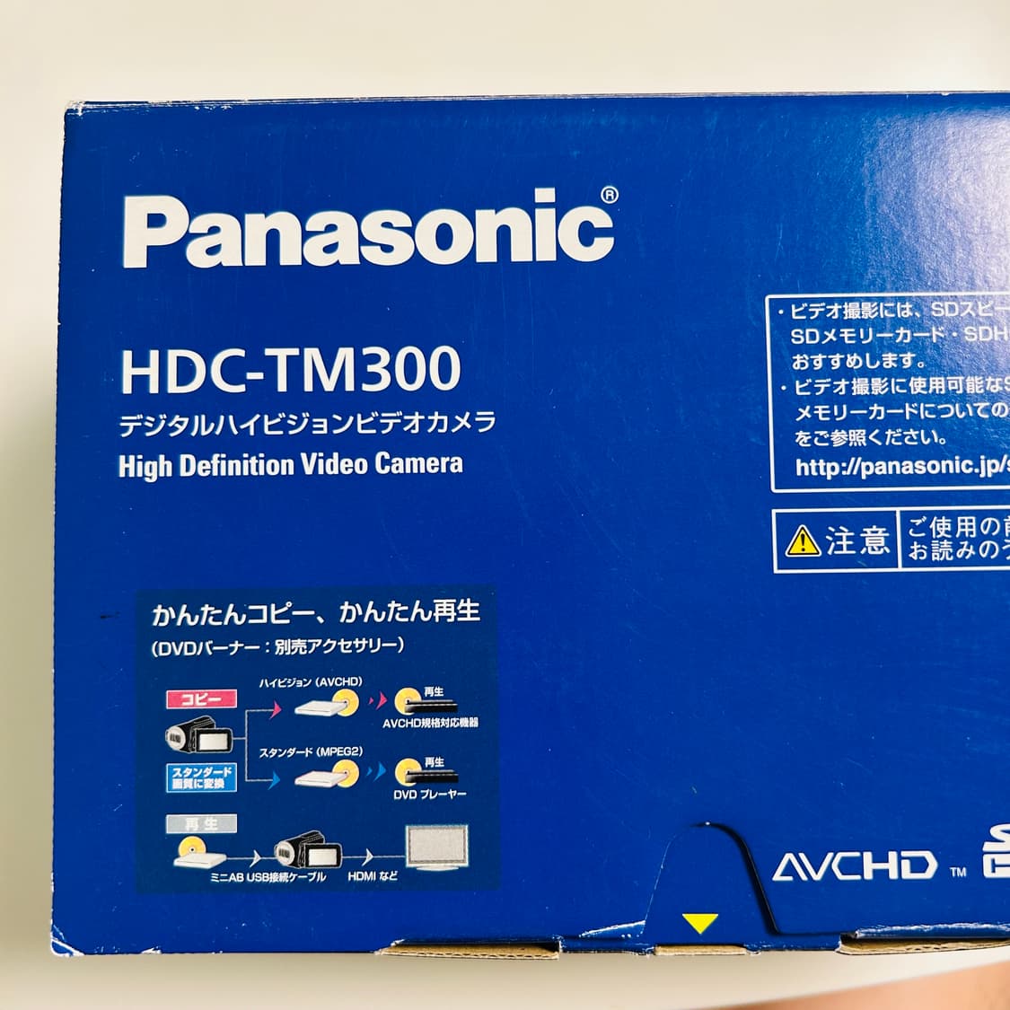 박스품) 파나소닉 HDC-TM300 빈티지 캠코더 실버 상품이미지5