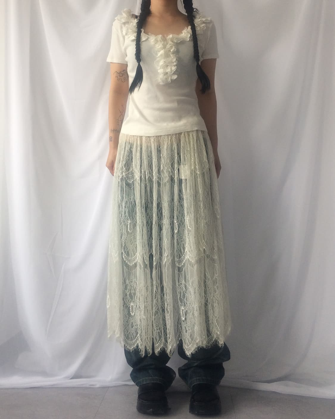 Frill t shirt 상품이미지1