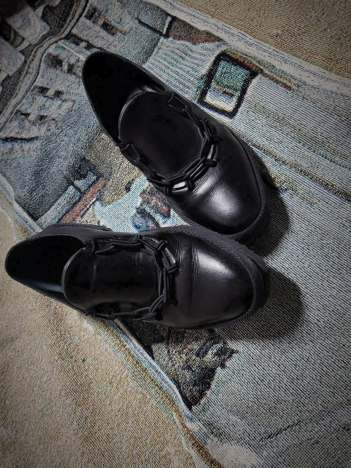 미도리카와 뉴 체인 레더 슈즈 상품이미지5