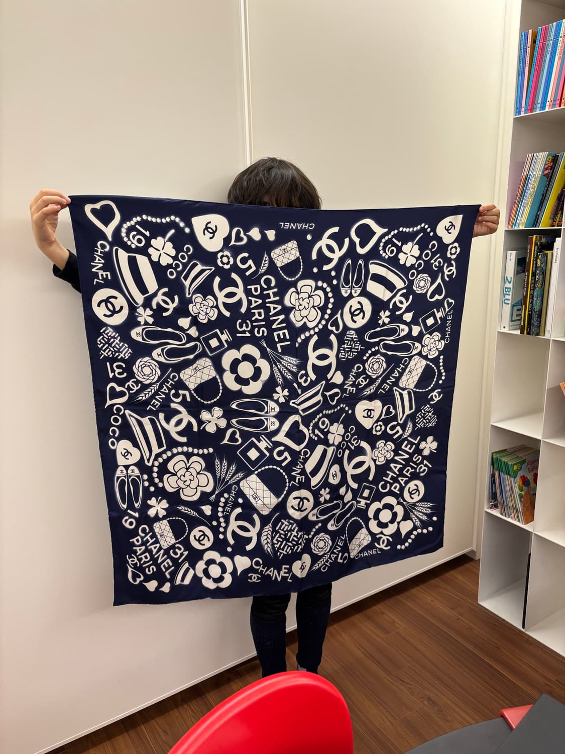 샤넬 실크 스카프 상품이미지2