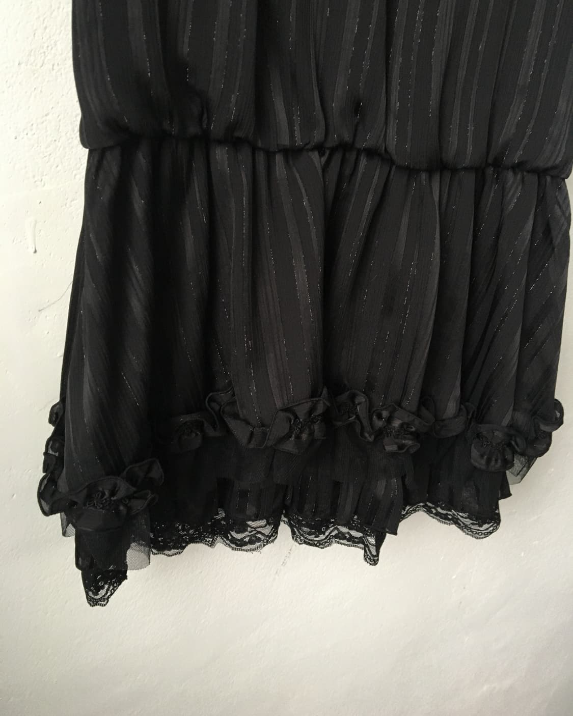 Corsage point glitter onepiece 상품이미지4