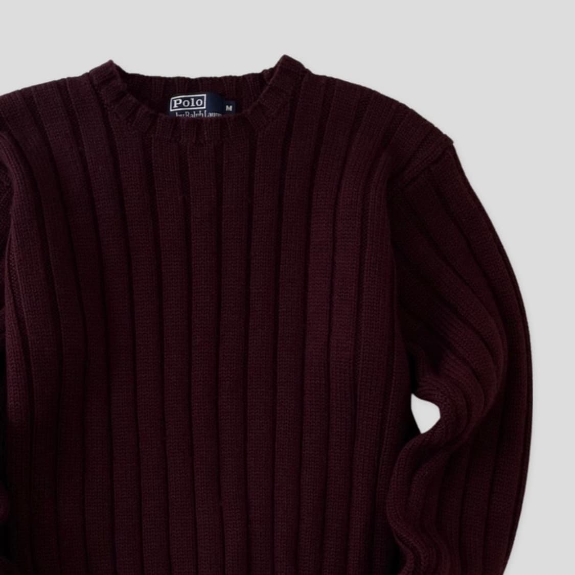 (RALPH LAUREN)폴로 랄프로렌 버건디 스웨터 상품이미지4