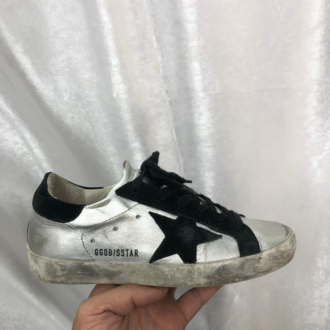 골든구스 실버탭 스니커즈 사이즈35 225-230  상품이미지1