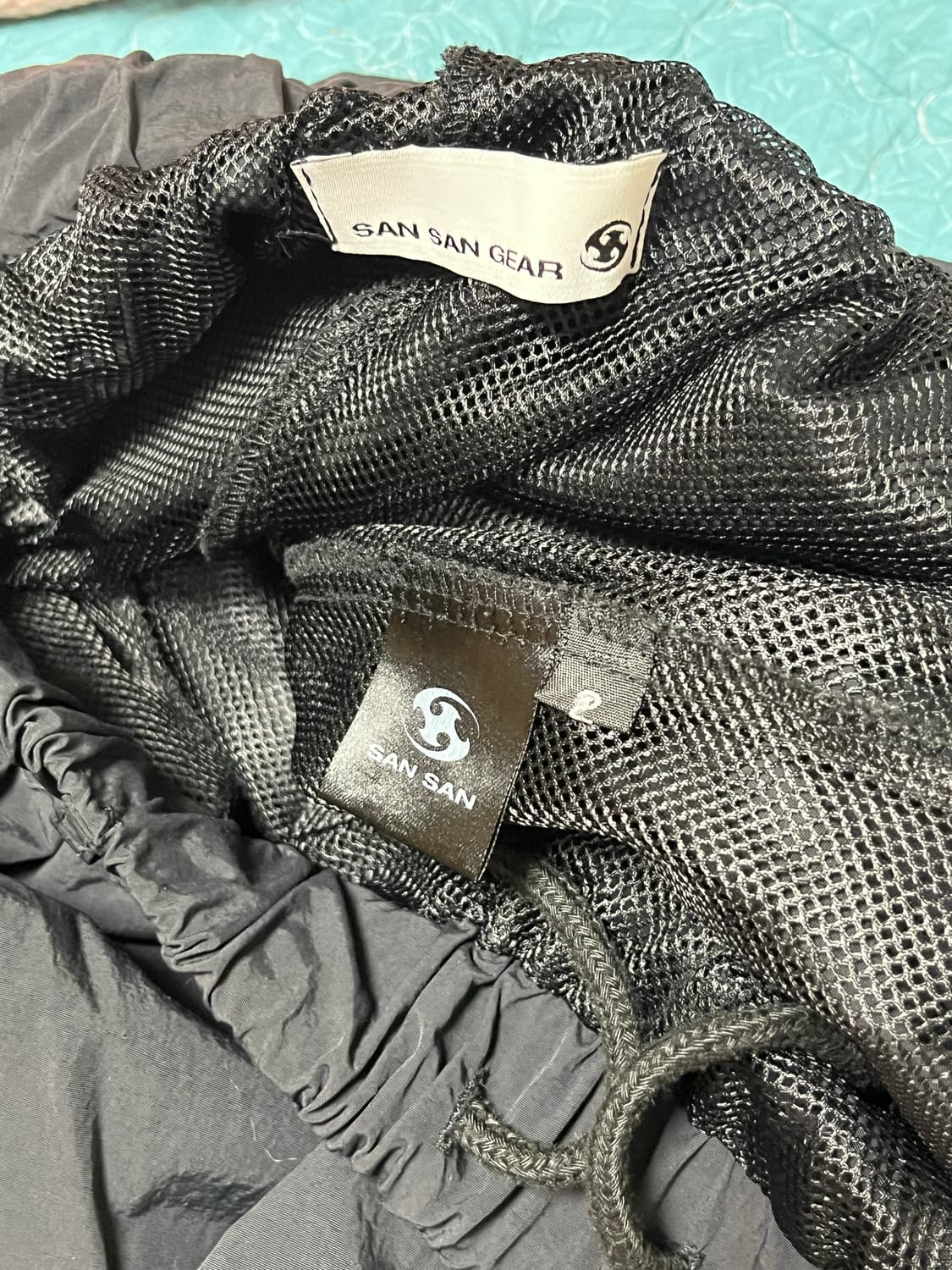 산산기어 22FW 웨이브 팬츠 블랙 [2] 상품이미지4