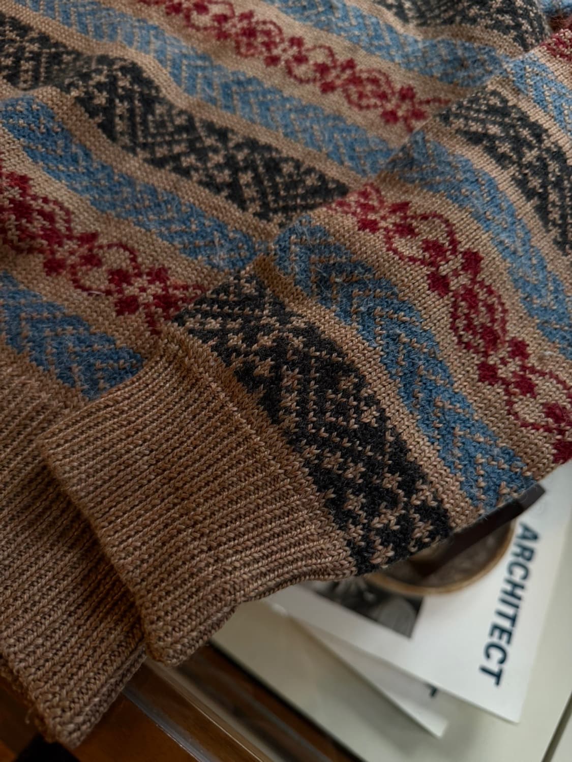 브리티쉬 VTG 니트 100 상품이미지10