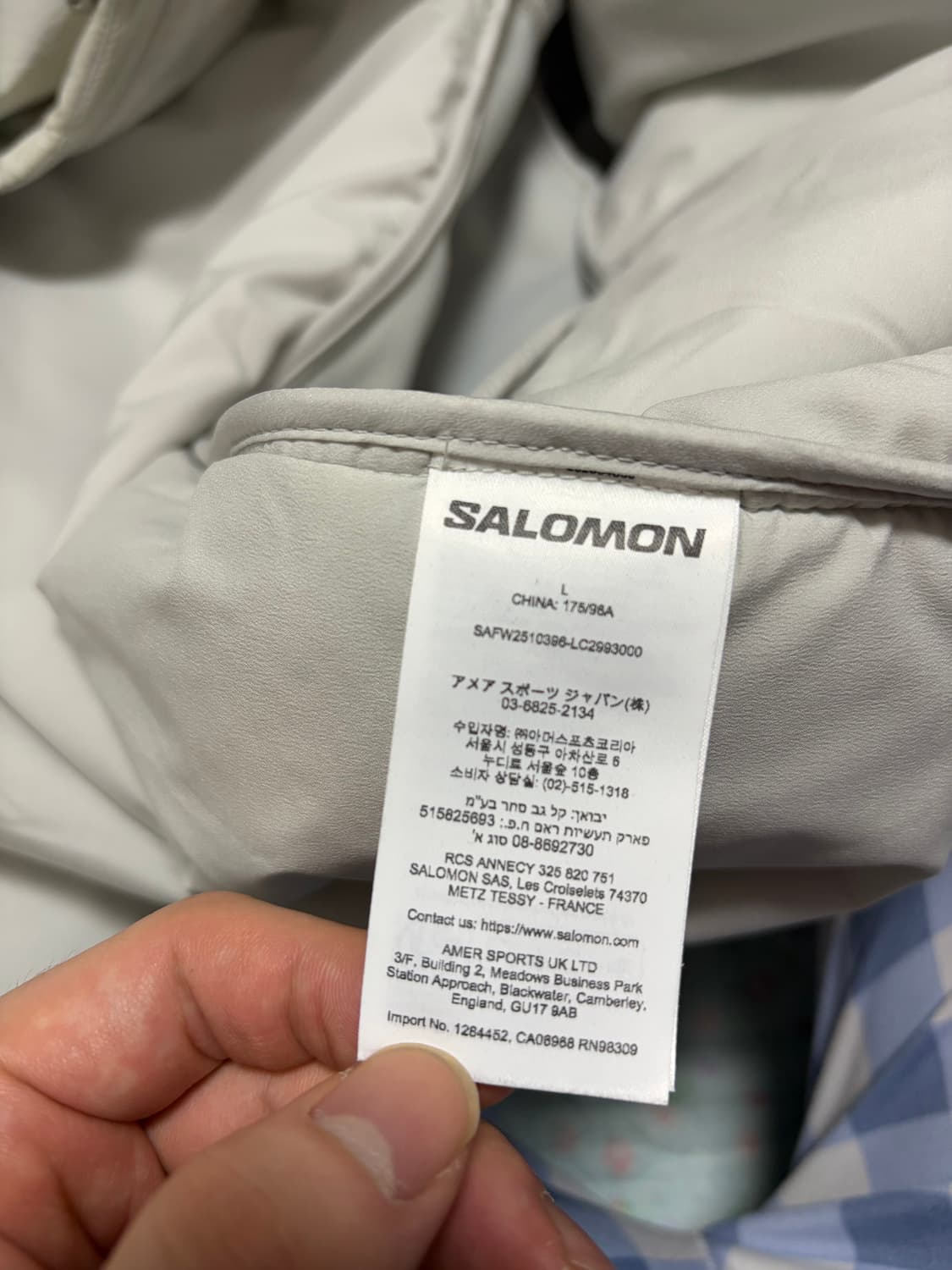 (L)살로몬 모디세이 하이브리드  자켓  상품이미지7