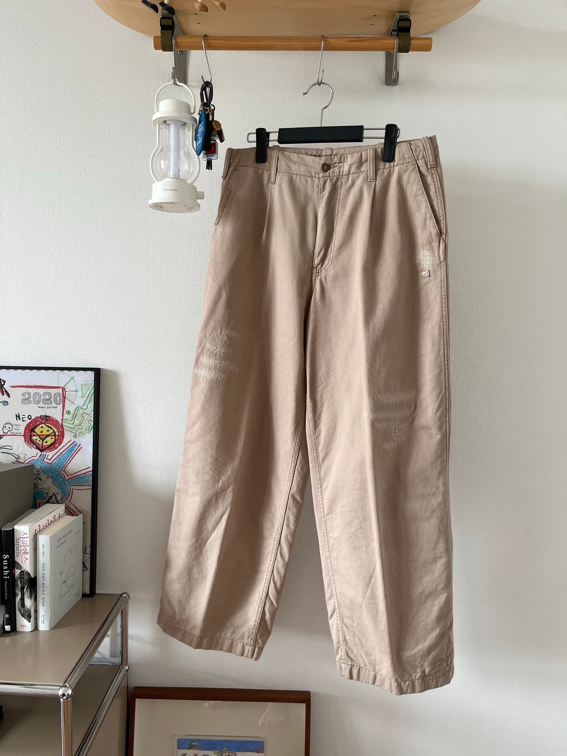 아크네 스튜디오 워크웨어 트라우져 데저트 베이지 상품이미지1