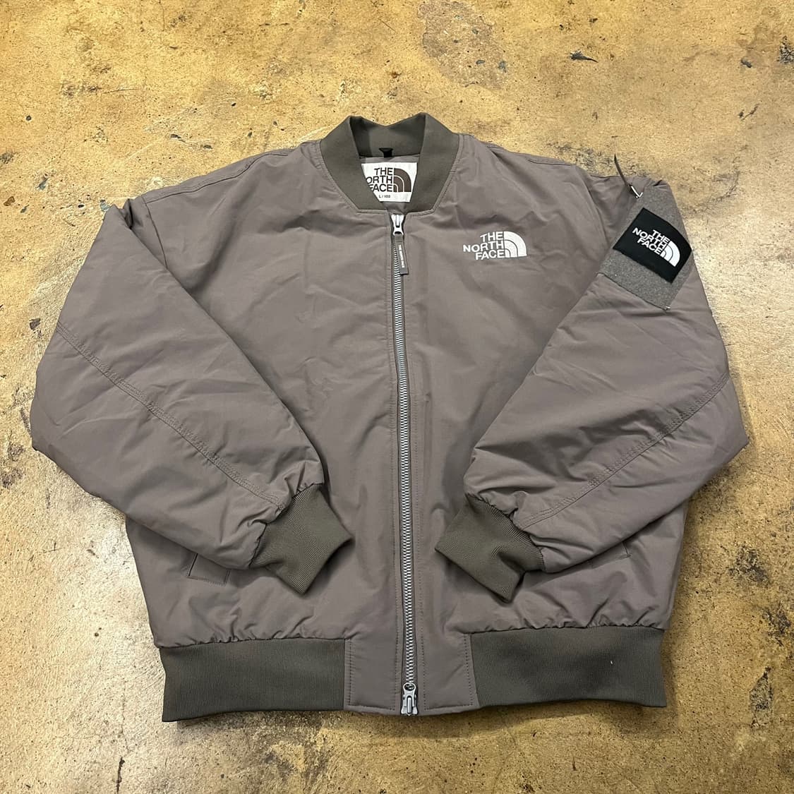 [정품/L] 노스페이스 봄버 자켓 회색 점퍼 b15 상품이미지2