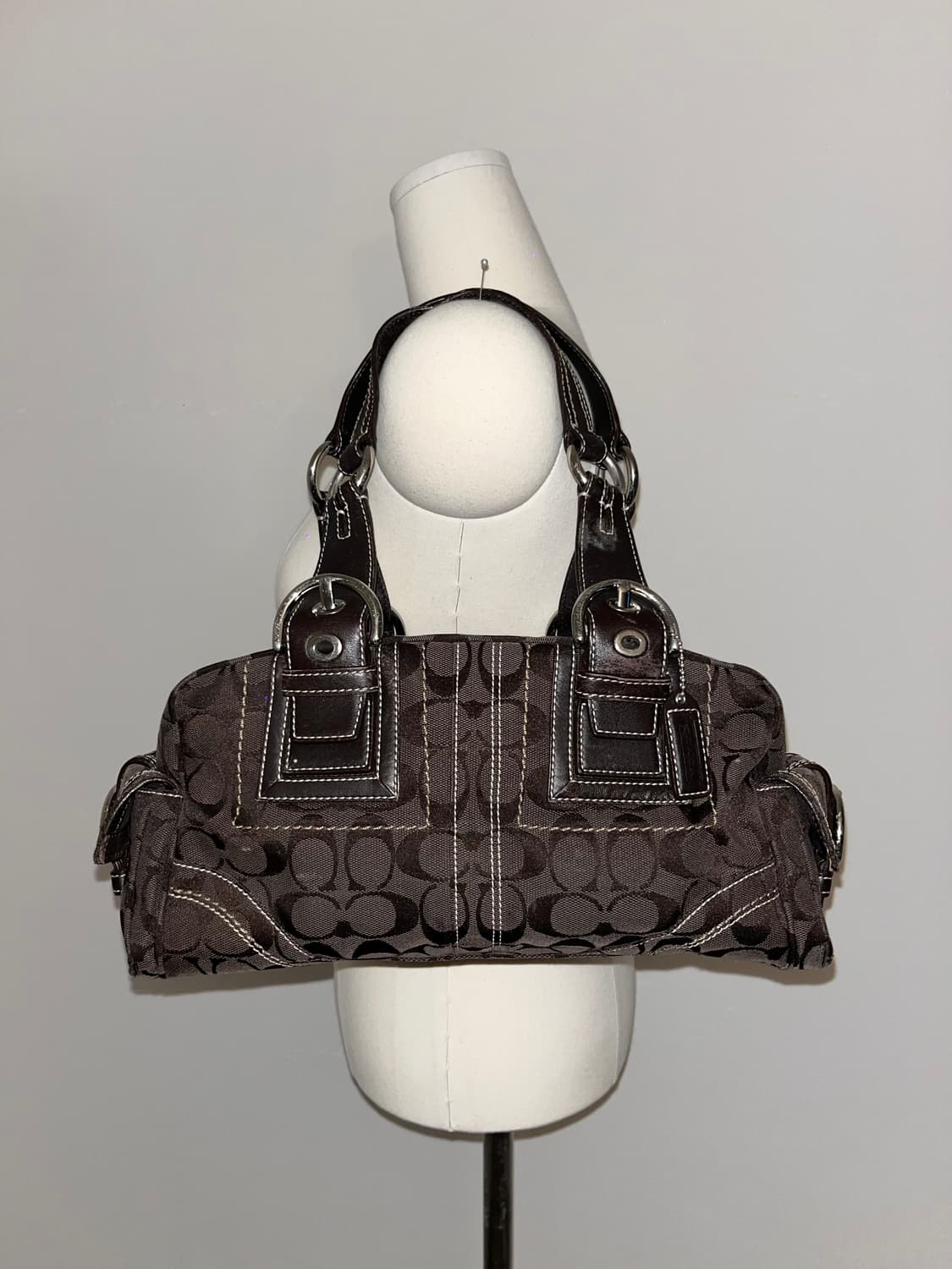 📦Coach Signature Brown shoulder bag 상품이미지4