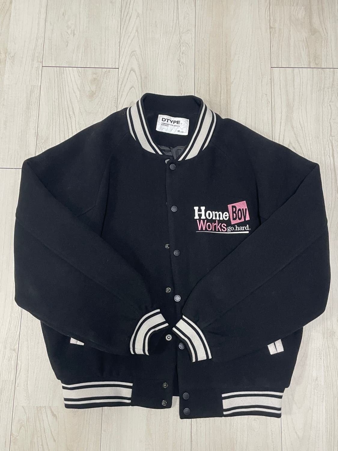 어반디타입 바시티자켓 새상품 상품이미지1